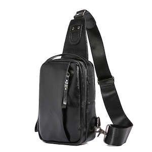 Vegan Leather Chest Bag, Bum Bag 090 | TOUCHANDCATCH NZ