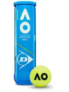 Tennis Ball, Dunlop Australian Open Extra Duty 2 Pack (8 Balls) | TOUCHANDCATCH NZ