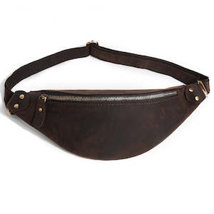 Genuine Leather Bumbag, Waist Bag, Crossbody Chest Bag