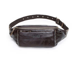 Genuine Leather Bumbag, Waist Bag, Chest Bag TC021 | TOUCHANDCATCH NZ