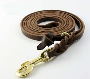 Genuine Leather Dog Lead 3 Metre | TOUCHANDCATCH NZ