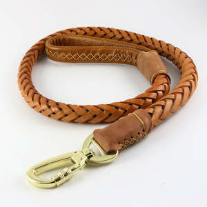 Hand Craft Genuine Leather Dog Lead 1.1M | TOUCHANDCATCH NZ