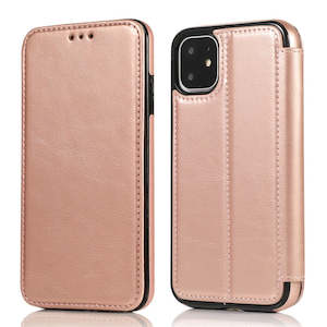 Vegan Leather iPhone Case Rose Golden Color E40 | TOUCHANDCATCH NZ