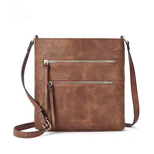 Vegan Leather Women's Crossbody Bag TCZD28 | TOUCHANDCATCH NZ