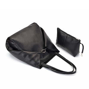 Women's Vegan Leather Tote Bag TC336 | TOUCHANDCATCH NZ