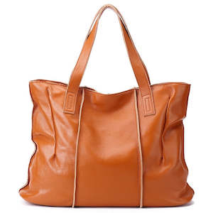 Women's Genuine Leather Tote Bag TC9316 | TOUCHANDCATCH NZ