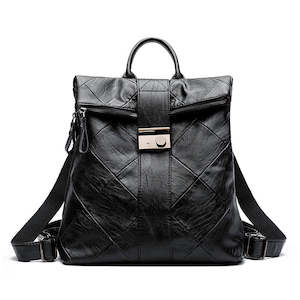 Women's Vegan Leather Backpack TC6601 | TOUCHANDCATCH NZ