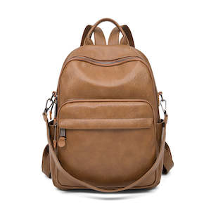 Women's Vegan Leather Backpack TC809 | TOUCHANDCATCH NZ