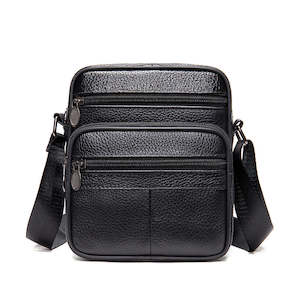 Men's Genuine Leather Crossbody Bag, Satchel TC55 | TOUCHANDCATCH NZ