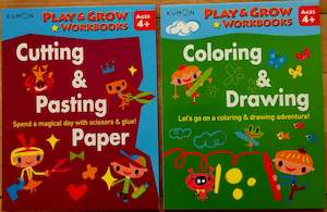 Kids Book, PLAY & GROW WORKBOOKS 2-Book Pack