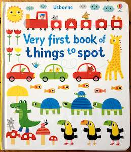 Kids Book, My Very first book of things to  spot-Essential item