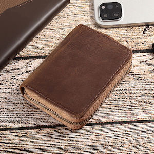 Genuine  Leather RFID Wallet, Card Case TC044 | TOUCHANDCATCH NZ