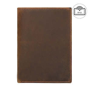 Genuine Leather RFID Passport Wallet TC357 | TOUCHANDCATCH NZ