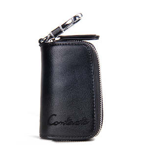 Genuine Leather Key Case 1005 Black Color | TOUCHANDCATCH NZ