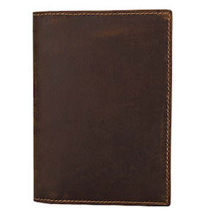 Genuine Leather RFID Passport Wallet M340 | TOUCHANDCATCH NZ