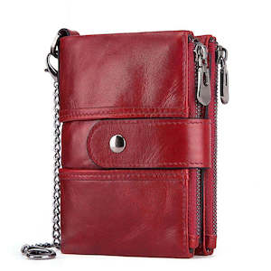 Handbag: Genuine Leather RFID Bi-Fold Wallet TC804 | TOUCHANDCATCH NZ