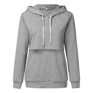 Maternity Breastfeeding Hoodie XXL| TOUCHANDCATCH NZ