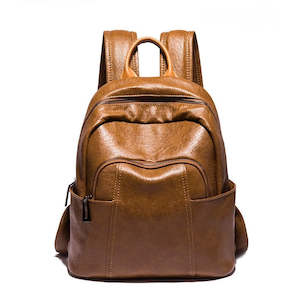 Women's Vegan Leather Backpack 268 | TOUCHANDCATCH NZ