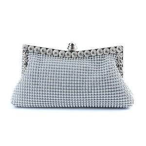 Diamanté Clutch Bag, Evening Bag with Beads | TOUCHANDCATCH NZ