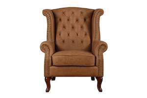 TNC Large Wing Chair, 2199 Light Brown