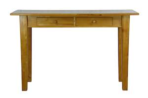 Town & Country Hall Table, Solid Birch Wood, 2 Drawers