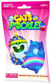 Toy: Cats Vs. Pickles Surprise Plush Fuschia Wave Mystery Pack