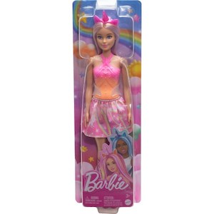 Toy: Barbie Unicorn Doll With Pink Hair and Horn