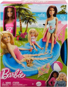 Toy: Barbie - Summer Pool With Doll