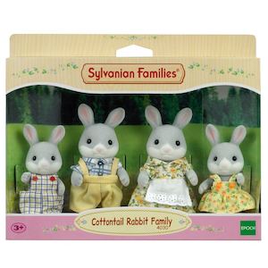 Sylvanian Families Cottontail Rabbit Family