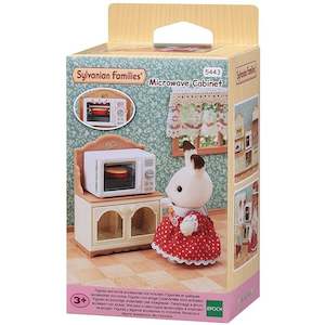 Toy: Sylvanian Families-Microwave Cabinet