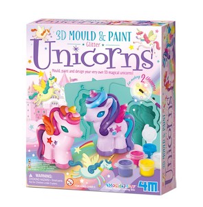 Toy: 4M Mould & Paint Glitter 3D Unicorns