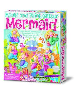 4M Mould And Paint - Glitter Mermaid