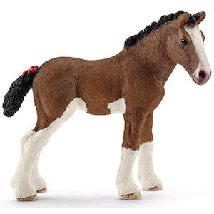 Schleich Clydesdale Foal (Red Dot)