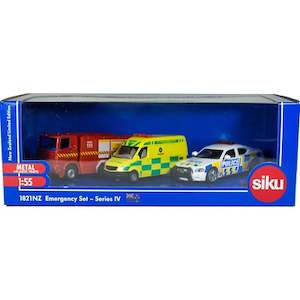 Toy: Siku 1821 3 Piece NZ Emergency Set