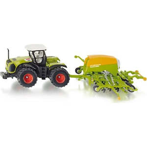 Siku 1826 Claas Xerion With Amazon Cayena Seeder