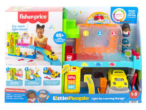 Fisher-Price Little People Light-Up Learning Garage