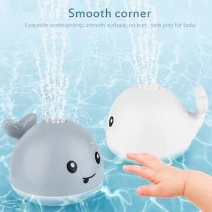 Water Spraying Whale Bath Toy