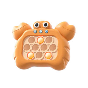 Toy: Crab Push Bubble Fidget Sensory Toys Quick Memory Game