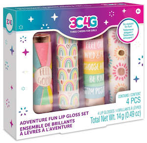 Toy: 3C4G Adventure Fun Lip Gloss Set NET