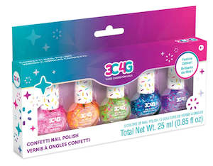 3C4G Confetti Nail Polish