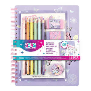 Toy: 3C4G - Butterfly All in 1 Sketching Set