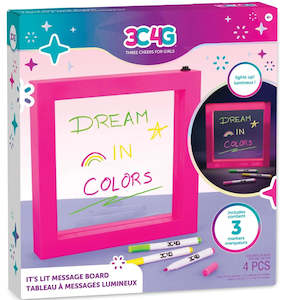 Toy: 3C4G Light Up Message Board