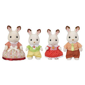 Toy: Sylvanian Families Chocolate Rabbit  Family New