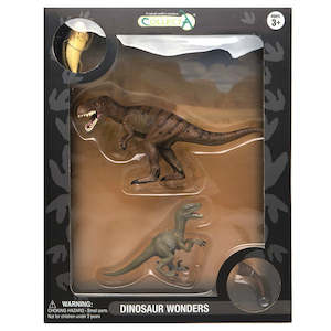 CollectA Gift Set T Rex & Velociraptor 4pc