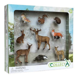 CollectA 9Pcs Woodland Boxed Set