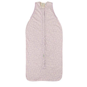 Woolbabe 3 Seasons Front Zip Merino/Organic Cotton Sleeping Bag - Mauve Manuka 3-24 months