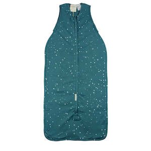 Woolbabe 3 Season Front Zip Merino/Organic Cotton Sleeping Bag - Pine Stars 3-24 months