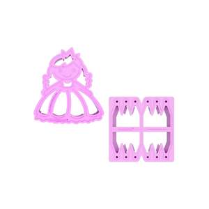 Toy: Lunch Punch Sandwich Cutters - Princess(Pairs)