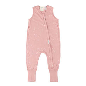 Woolbabe 3-Seasons Merino/Organic Cotton Sleeping Suit - Dusk Stars