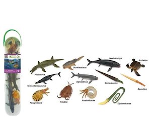 CollectA Box of Mini Prehistoric Marine (12 units)